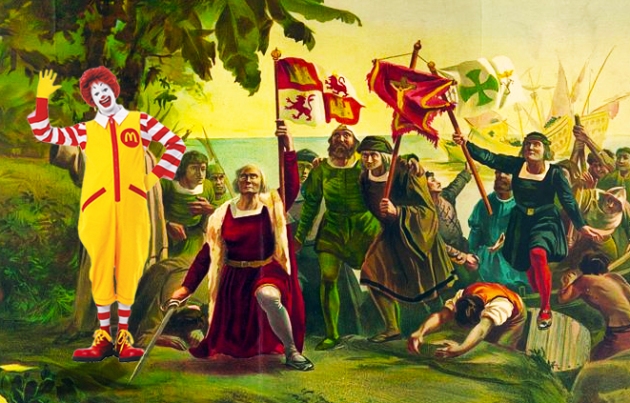  Colón y el fraude del descubrimiento de América Payasada